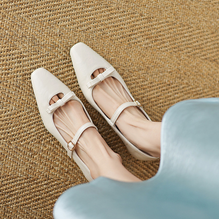 Women's Square Toe Chunky Heel Pumps Spring 2025 - Style k.html