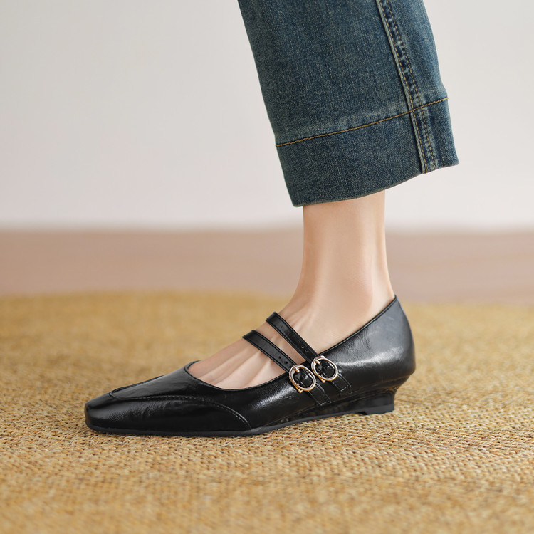 Women's Square Toe Chunky Heel Pumps Spring 2025 - Style o.html